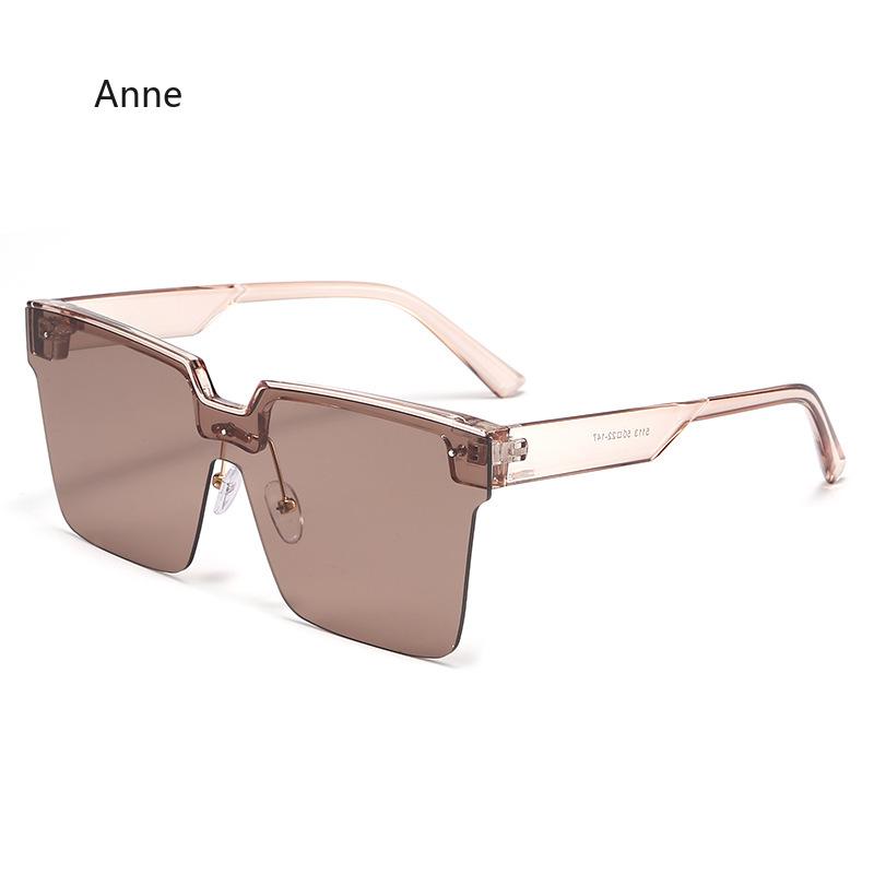Luxury Oversized Sunglasses for Women Frameless Chic Lightweight Gafas De Sol Mujer  Sun Glasses