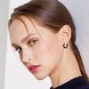 High-Quality Titanium Steel Round Ear Buckles: Fade-Resistant, Japanese & Korean Style