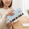 Met Handvat Stippen Etui Kant Pen Etui Schattig Piano Etui Bureau Opberging