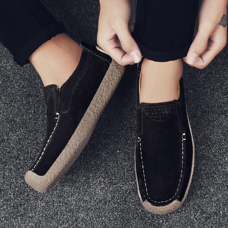 Fashion Men's New Comfort Loafer Shoes Lightweight Soft Sole Breathable Slip-On Walking Shoes Walk Sneakers Daily Commute Casual Shoes