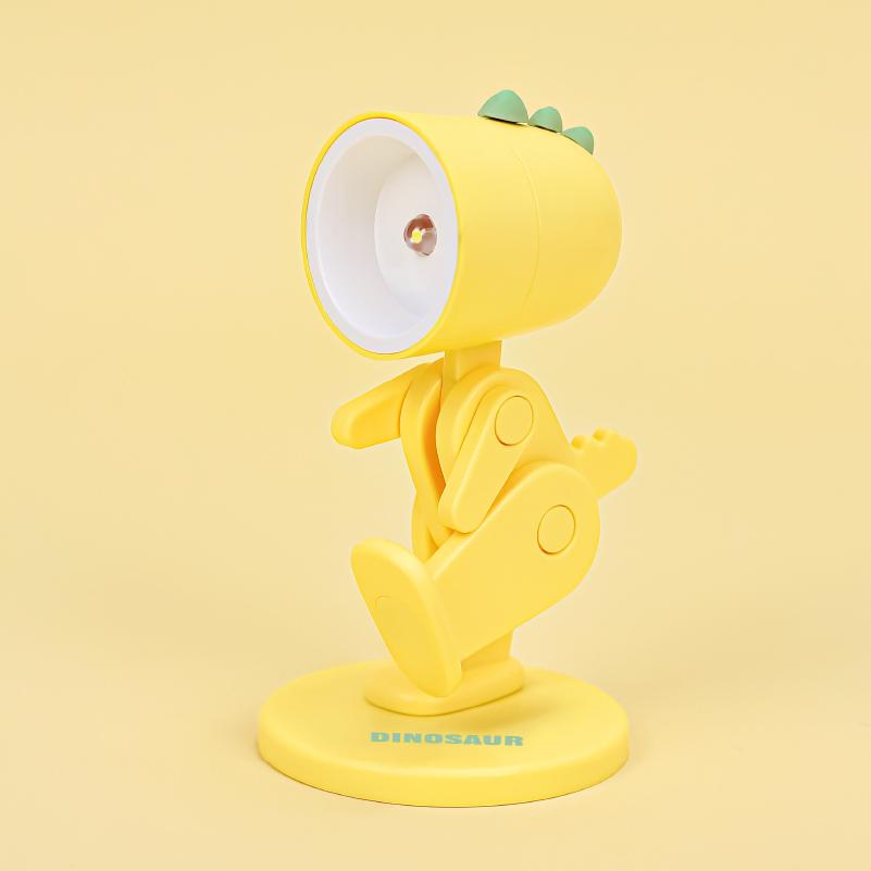 Creative Mini Led Desk Lamp Cartoon Folding Table Lamp Kids Room Bedroom Reading Book Light DIY Desktop Ornament Holiday Gifts