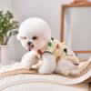 Pet Clothing Warm Dog Hoodie Soft Fleece Dog Clothes Pocket Design Dots Pattern Dog Coats Indoor Use