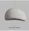 Wabi-Sabi Rock Grey Pendant Light for Dining, Living, Hotel, Villa, Bar, and High Ceilings