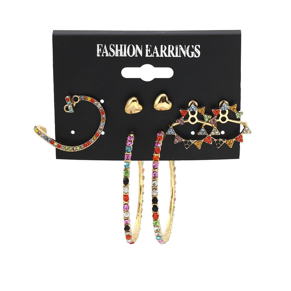 

Fresh Cute And Shaped Alloy Earrings Perfect For Celebrations Promotions And