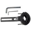 Motorcycle Bumper Clamp Bracket, Driving Fog Lights Holder,Lights Mounting, 22-37mm Adjustment Mounting Bracket