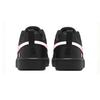 Nike Court Borough Pink Cat Paw Leather Abrasion Resistant Slip Resistant Low Top Skateboard Shoes Women's Black Pink DV5456-002(Team1681-)
