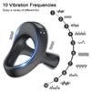 Vibrating Cockring Penis Cock Ring for Man Delay Ejaculation Sex Toys