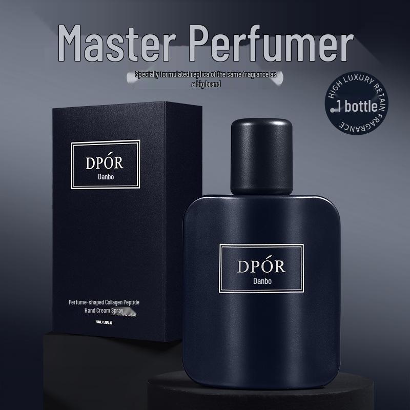 DPOR Danbo Collagen Hand Cream Spray: Hydrating, Long-Lasting Fragrance, Portable Moisturizing Hand Mask.