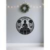 Wrought Iron Home Decor Metal Wall Art for Christmas Easter Holiday Gifts