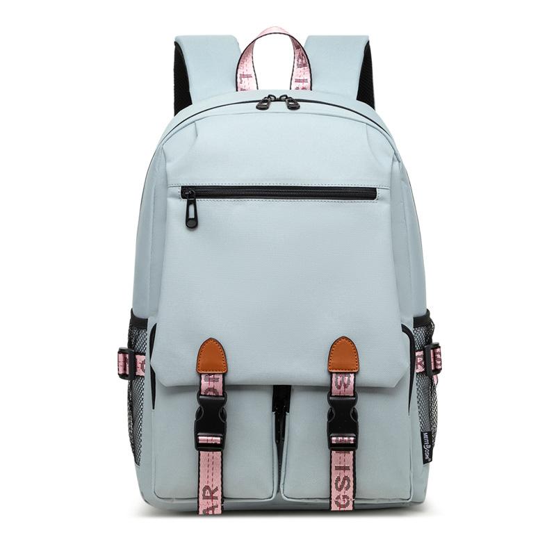 Schoolbag new business fashion backpack Korean version fashion trend backpack school bag college student large capacity backpack