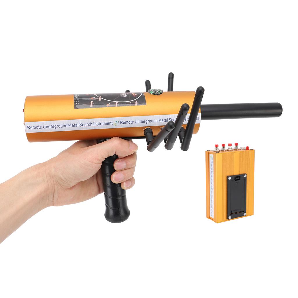 Underground Metal Detector with Compass 1200M Range 30M Depth Sensitive Handheld Treasure Finder Scanner for Copper Gold Silver Gemstones