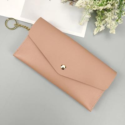 Damen Ultra-Dünne Tragbare Lange Geldbörse - Clutch, Münzfach & Kartenhalter