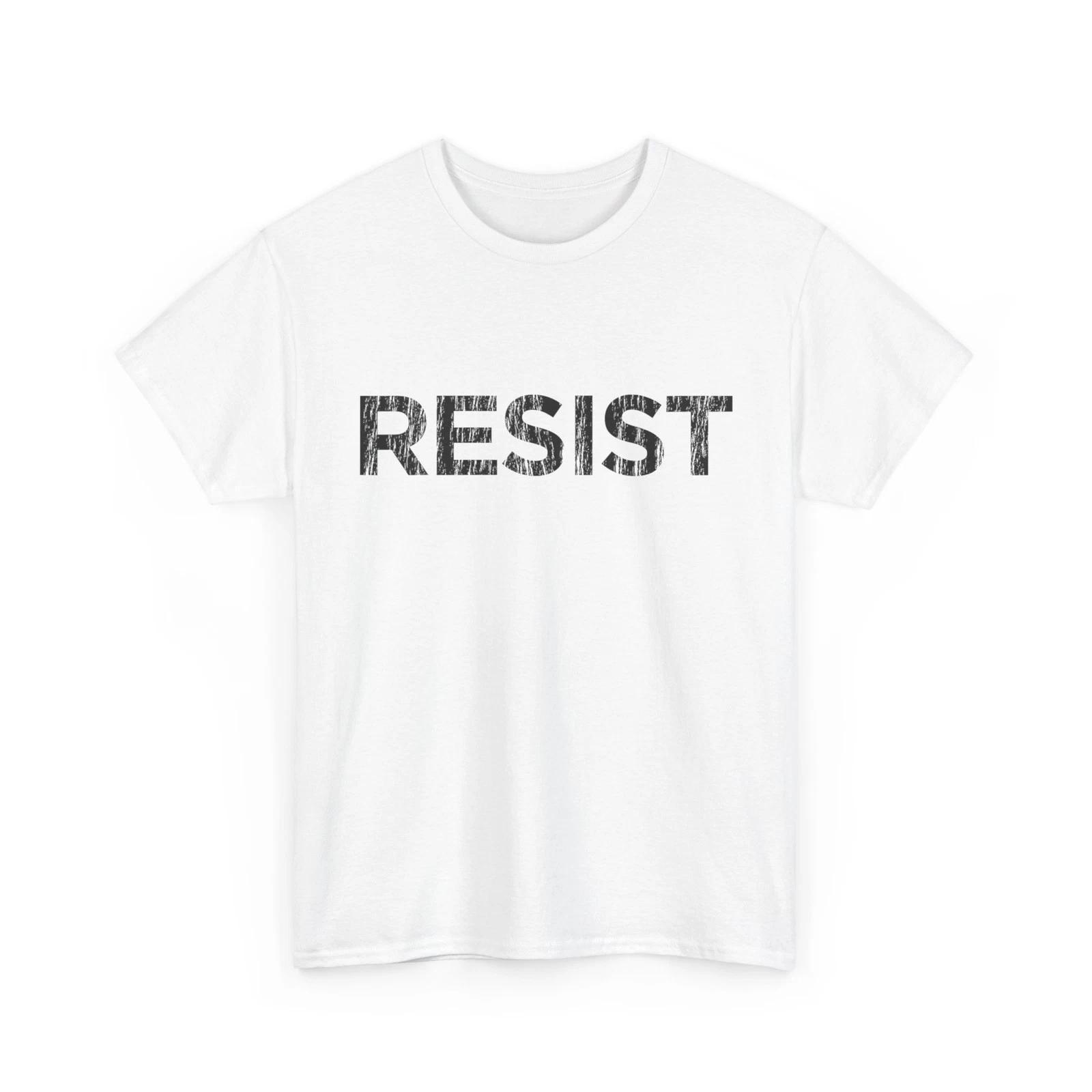 Resist Anti Trump Shirt, Anti Political Protest Women Men Shirt S