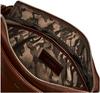 Ultima Tokyo Men's Shoulder Bag, Genuine Leather, Made in Japan, Fits 10-inch Tablets, Includes Anti-Virus Pocket, Bart 70111, Light Brown, Free Size