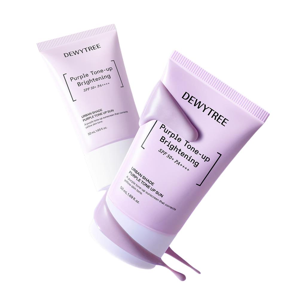 DEWYTREE Urban Shade Purple Tone Up Sun 50ml SPF50+ PA++++ 1+1