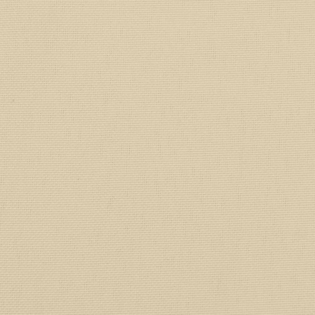 Vidaxl Garden Bench Cushions, 2 Pcs, Beige, Oxford Fabric