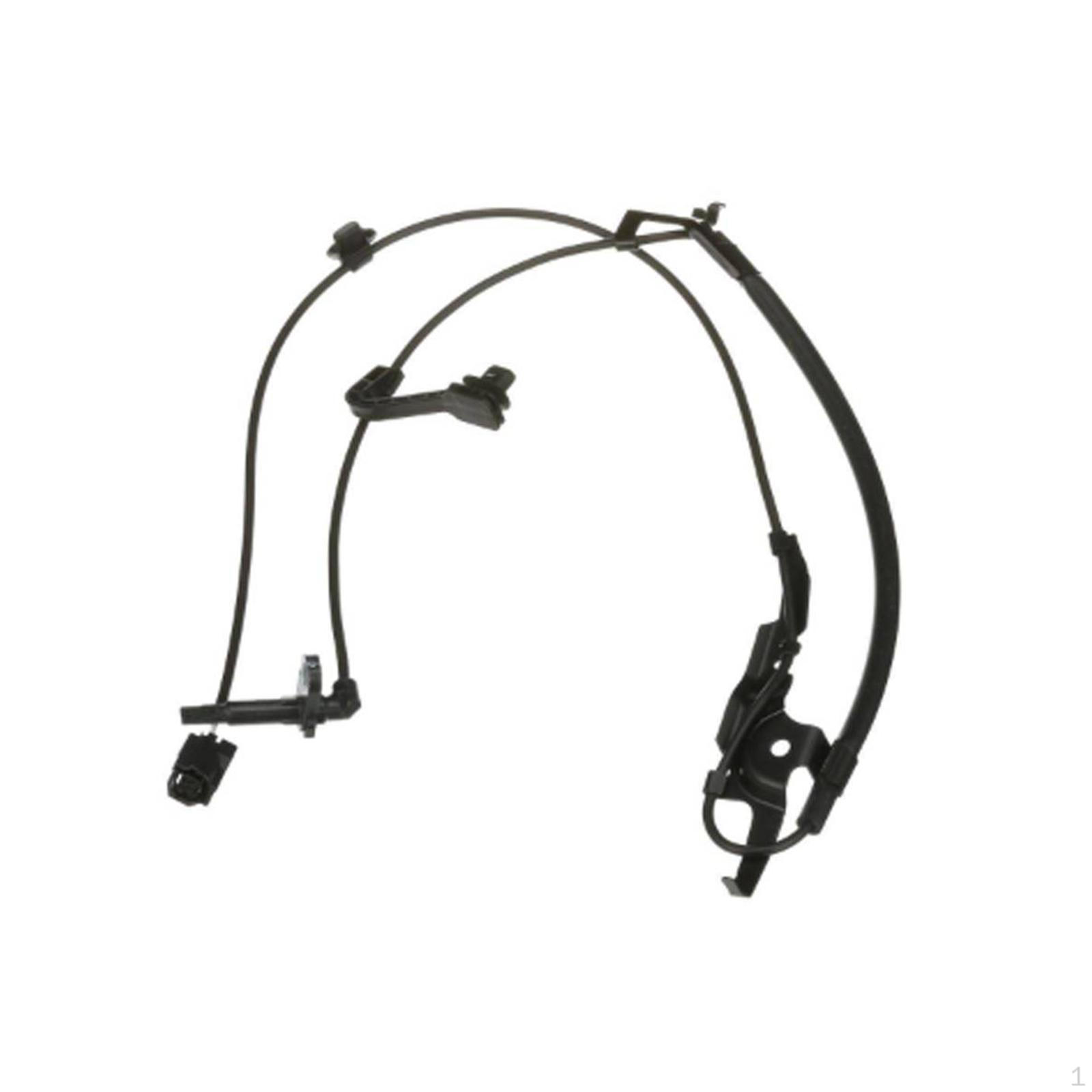 

8954206081 Black Wheel Speed Sensor Front Right, Durable Replaces, Professional Assembly Repair