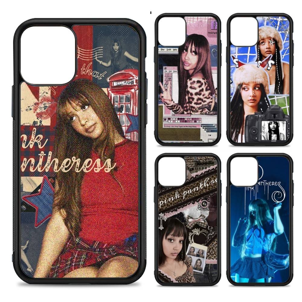 Singer P-Pinkpantheress Phone Case For IPhone 16 Pro Max 15 14 Plus 14 13 12 11 17 PC+TPU Cases Back Cover