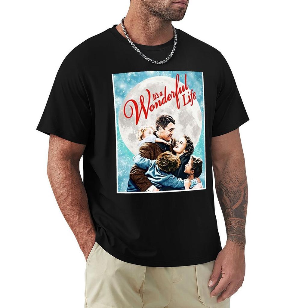 its wonderful life family TShirt Casual Trendy Short Sleeve TShirt