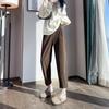 Black Pipe Harlan Pants Women's Spring and Autumn Clothes New Fat Mm Loose and Thin High Waist Straight Casual Radish Pants