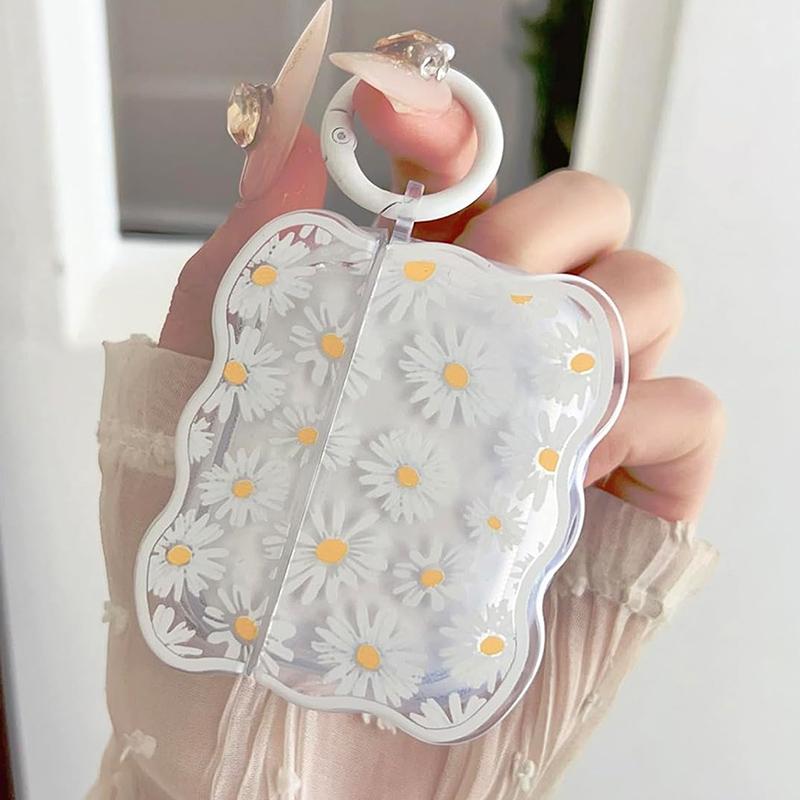 

Cute pink bow tie 3D Bellis perennis Case For Airpods 4 Protective For Airpods Pro Pro2 Cartoon Wireless Bluetooth Earphone Case For Airpods1 2 3 for airpods 1 2 белый
