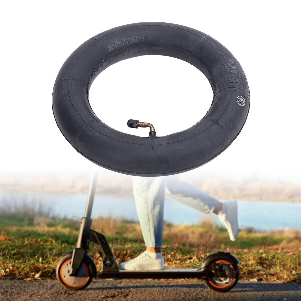 85/65-6.5-17 Inflatable Inner Tube Rubber Electric Scooter Inner Tube with Bent Valve for Replacemen