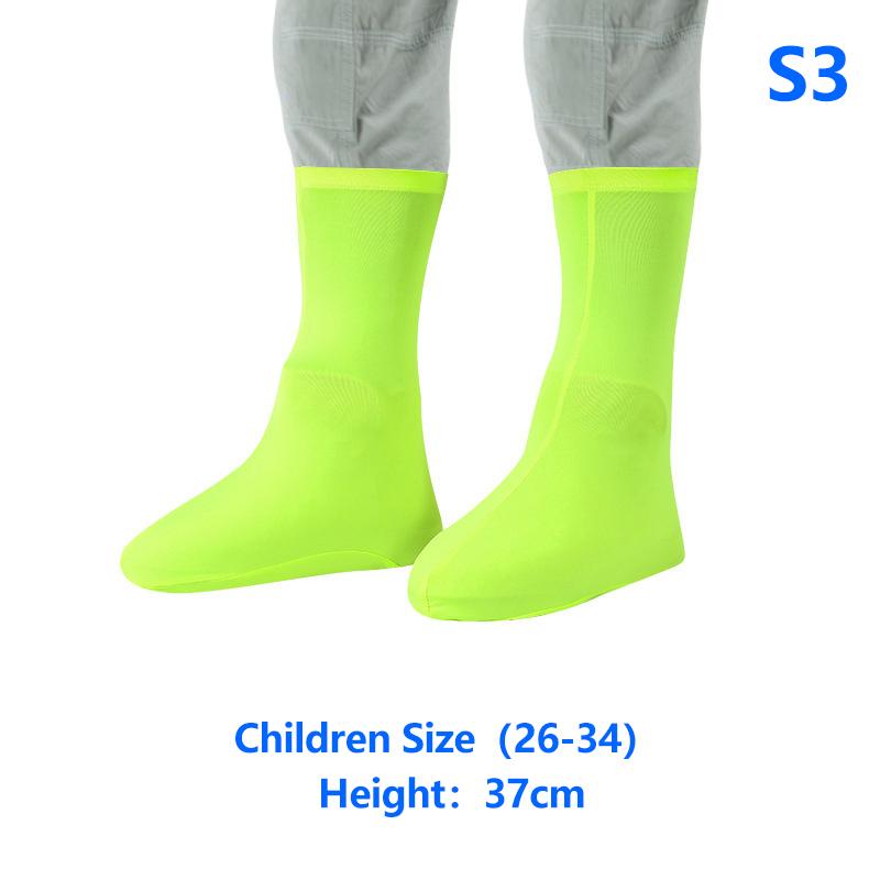 

Вуличні туристичні пісокозахисні високі бахіли, зносостійкий еластичний захист для ніг, дихаючі нековзкі пляжні накладки на ноги S3