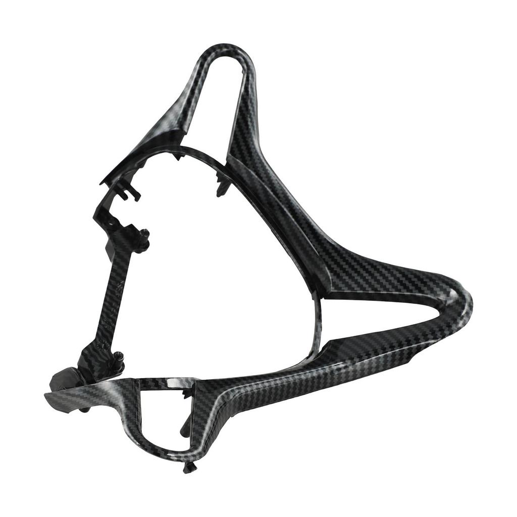For Honda Civic 2006-2011 Carbon Fiber Steering Trim Carbon Fiber Steering Wheel Cover Wear-resistant OEM Number 78540-SVA-A01ZB