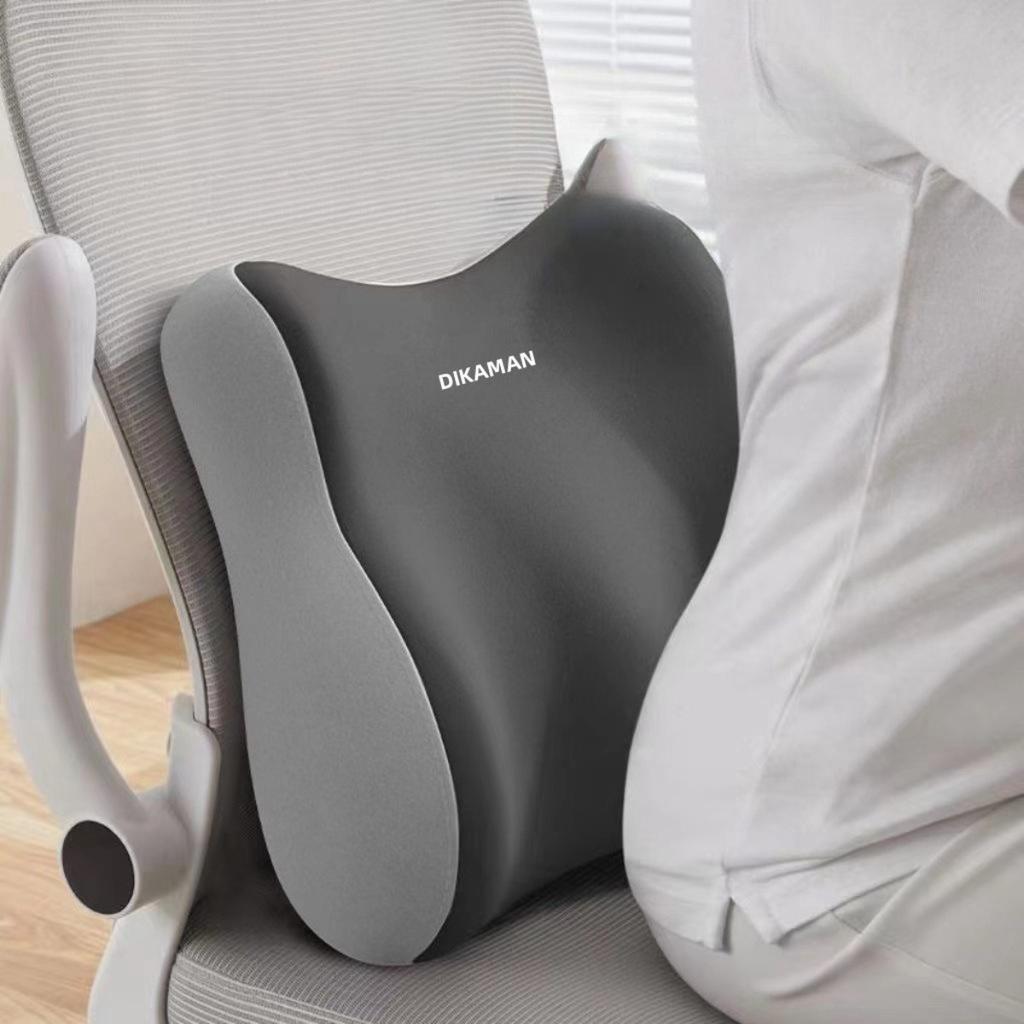 1 Weiches Lendenwirbelstützkissen, Geeignet für Autositze, Sitzsofas, Schlafzimmer, Büros und andere Anlässe