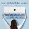 Adjustable Air Conditioner Outlet Baffle Expandable Wind Direction Baffle  Room