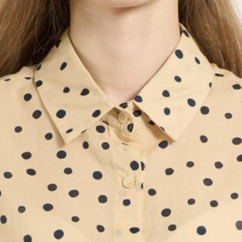 BCBG Roll Up Sleeve Printing Blouse B5f7b420