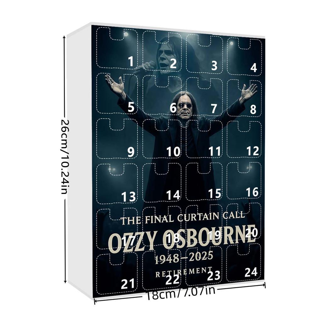 

Osbourne Motorcycle Bell Christmas Countdown Calendar With Acrylic Figures For Party Gifts Style A