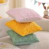Egg Pattern Easter Pillow Cover Fluffy Super Soft Cushion Cover Wear-resistant Thicken Pillow Case Holiday Festivals
