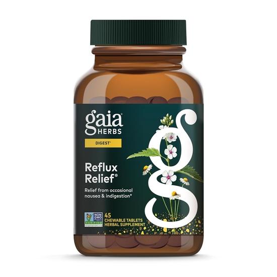 

Gaia Herbs Швидкодіючі таблетки від печії, 45 штук