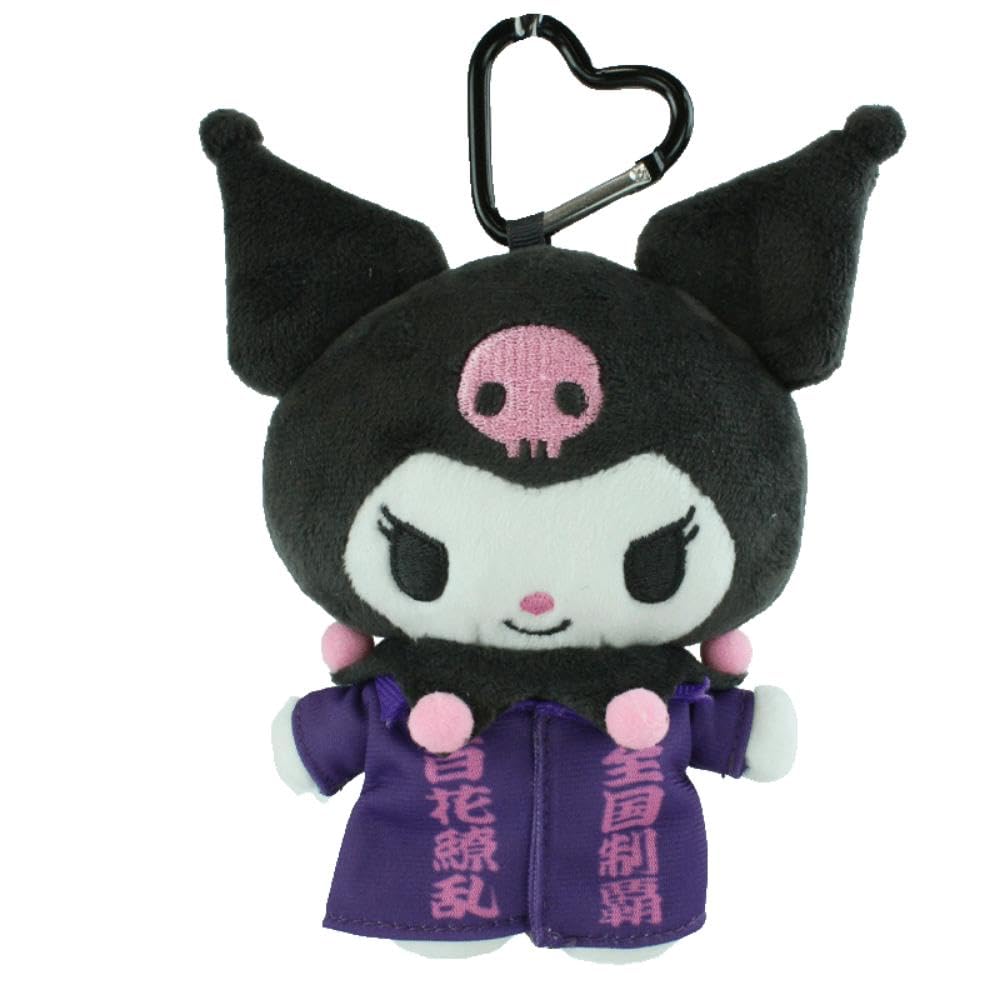 Yasuda Trading Sanrio Characters Youth Support Squad Mascot Pouch Kuromi H130mm KU-GP02 Size Approx.