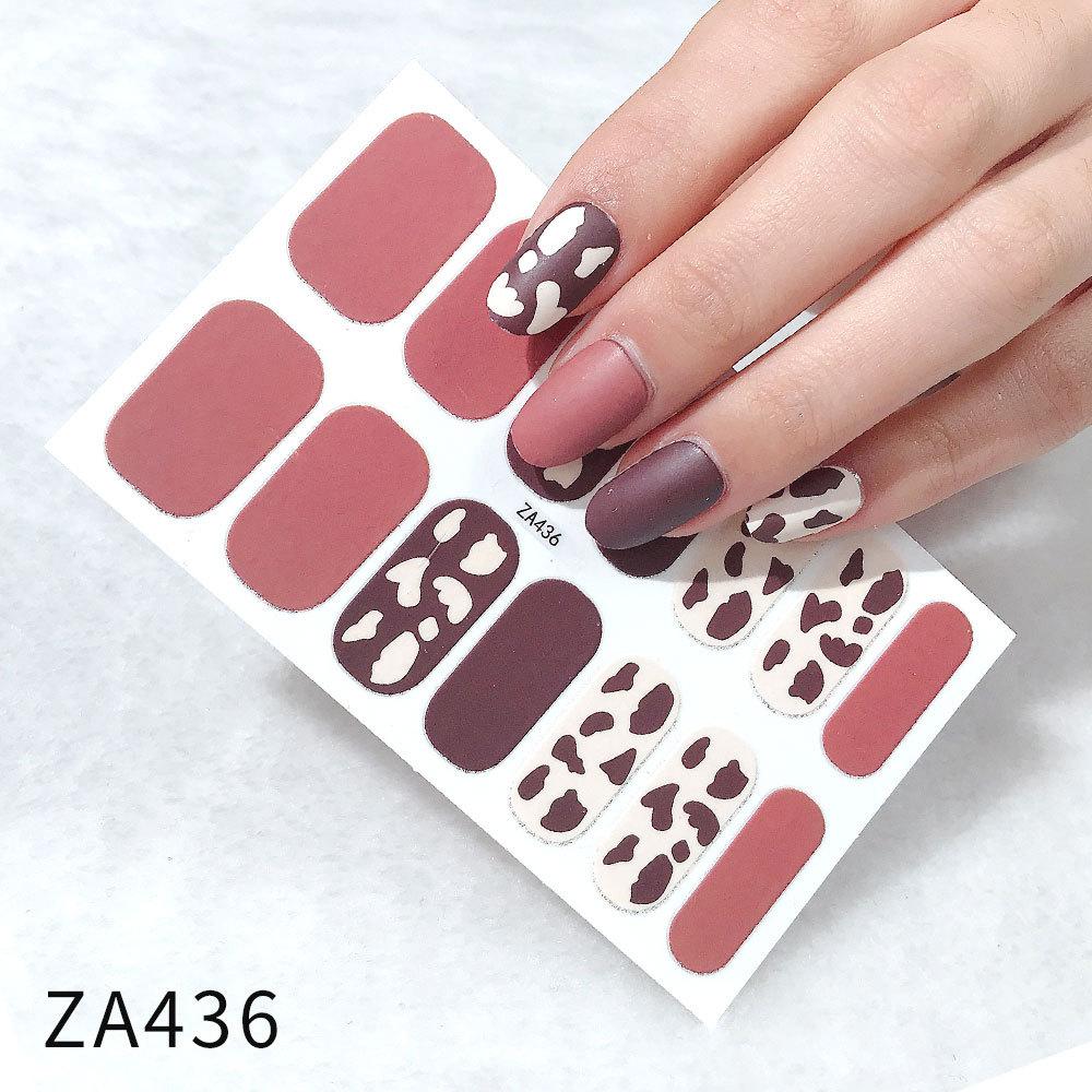Nail Art Stickers Small Fresh Nail Art Stickers Leopard Print Nail Stickers Nail Stickers