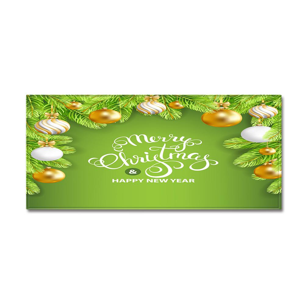 Christmas Kitchen Sand Carpet Doormat Long Floor Mat
