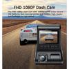 Dach Cam 3 Channel Camera DVR  1080P  Three Way Vidoe Recorder Dashcam Black Box Driver Video Recorder Car Camera