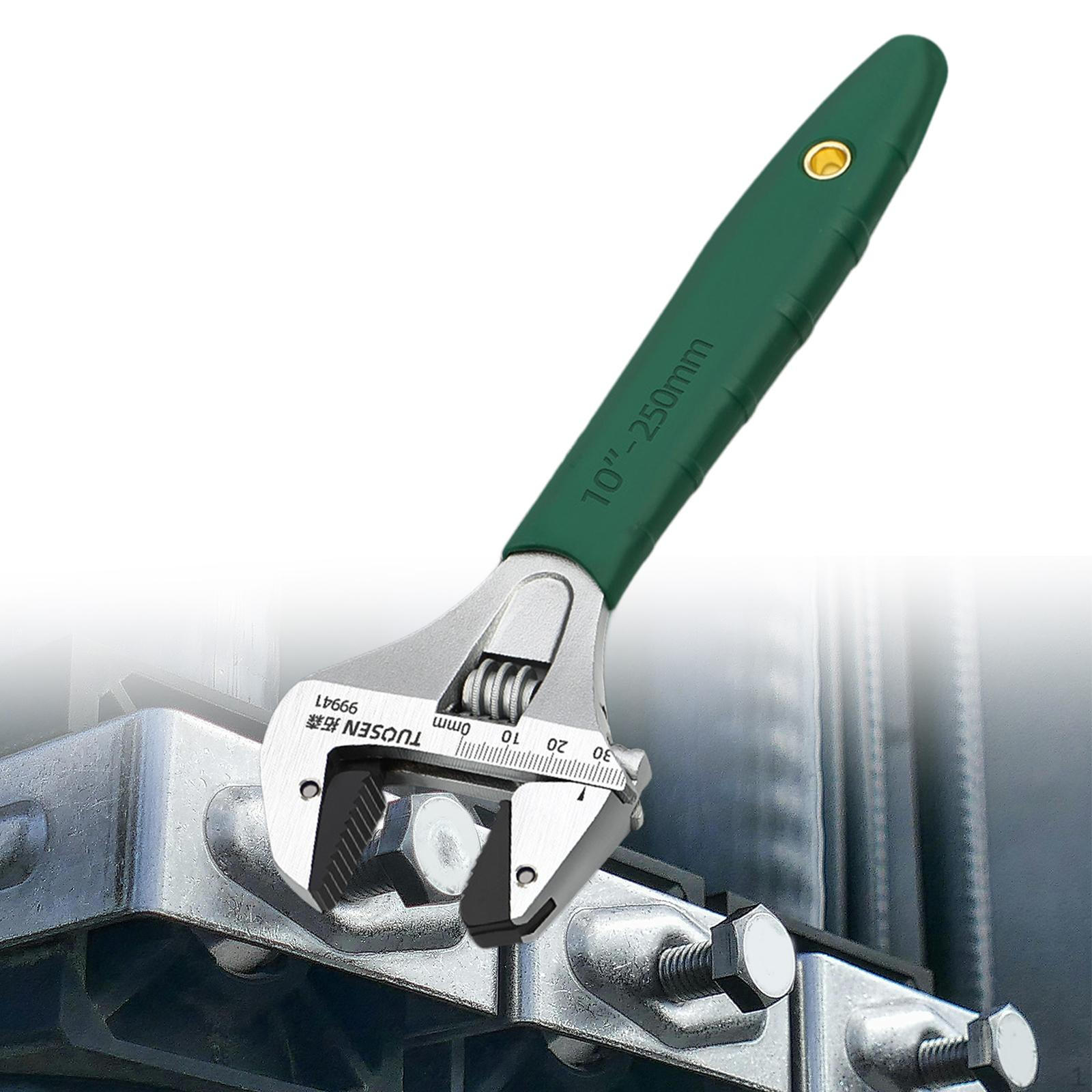 

Великий гайковий ключ, розвідний гайковий ключ, протиковзка ручка для ванної, сантехніка для дому 10inch