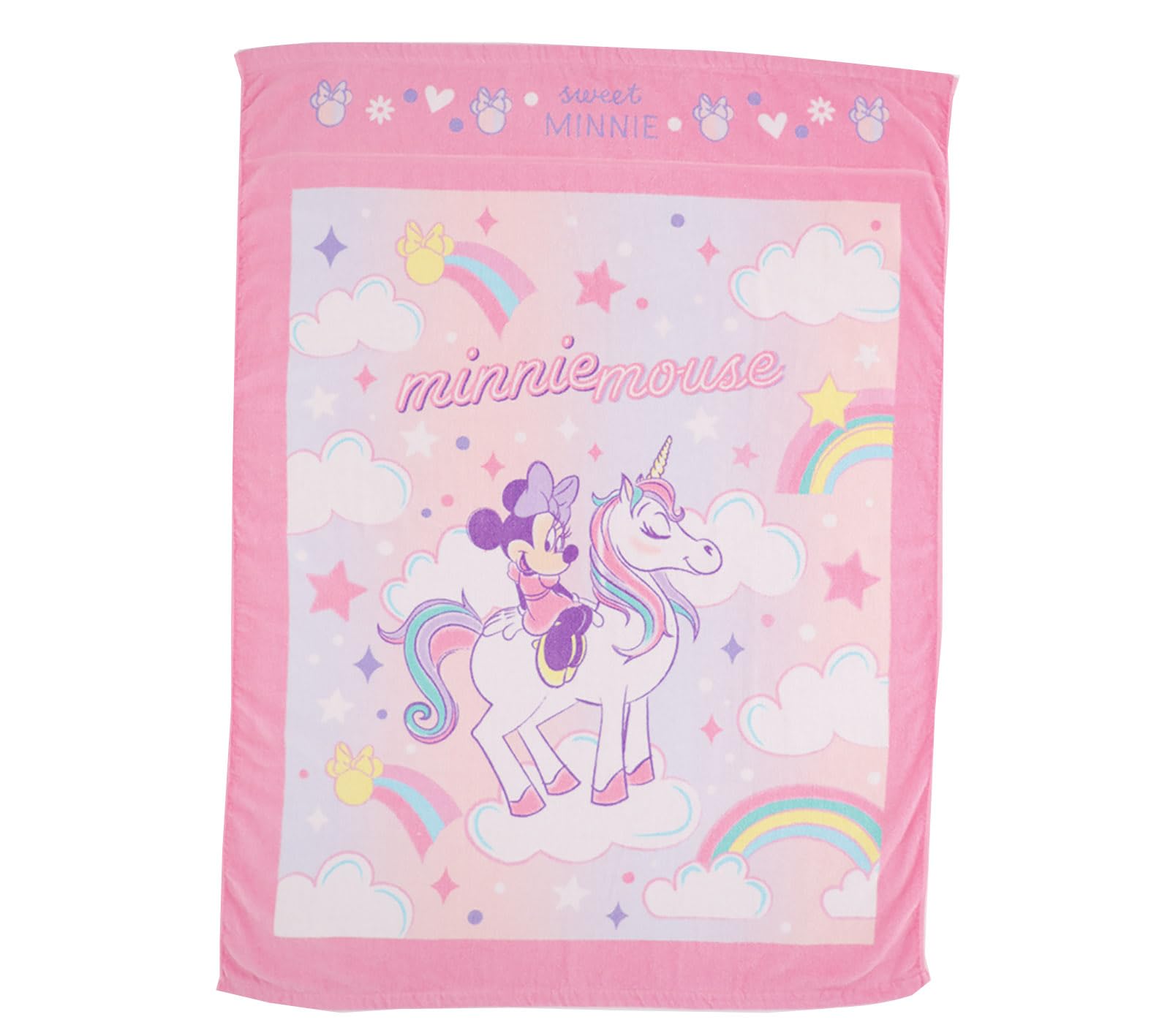

Полотенце Marushin Disney Минни Маус и Единорог Персонаж Салфетка Продукт 2125021600 Детское Одеяло, Дизайн, Милое, 100% Хлопок, Одеяло для Девочек, Летнее,