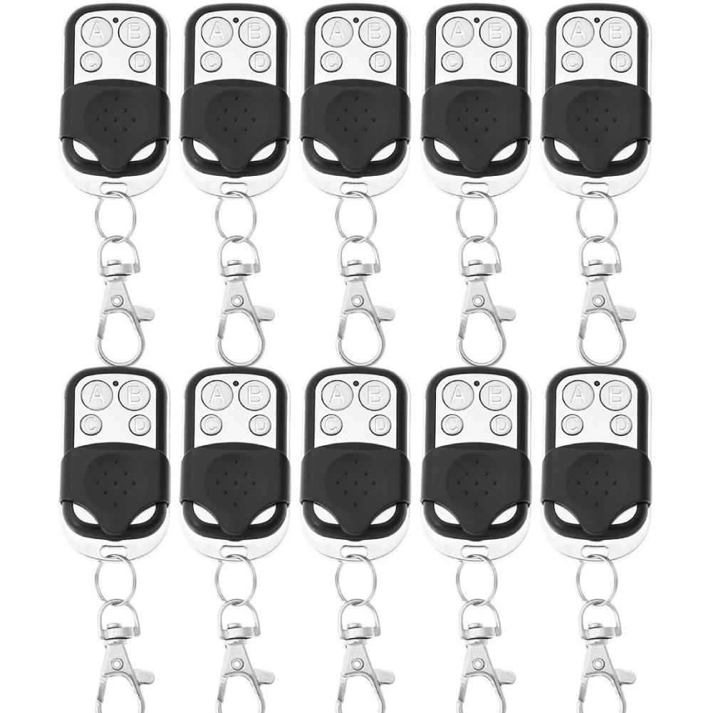 5/10PCS 433MHz Smart Copy Duplicator Remote Control 4 Button Electric Garage Door Gate Remote Cloning 433.92 MHz Transmitter