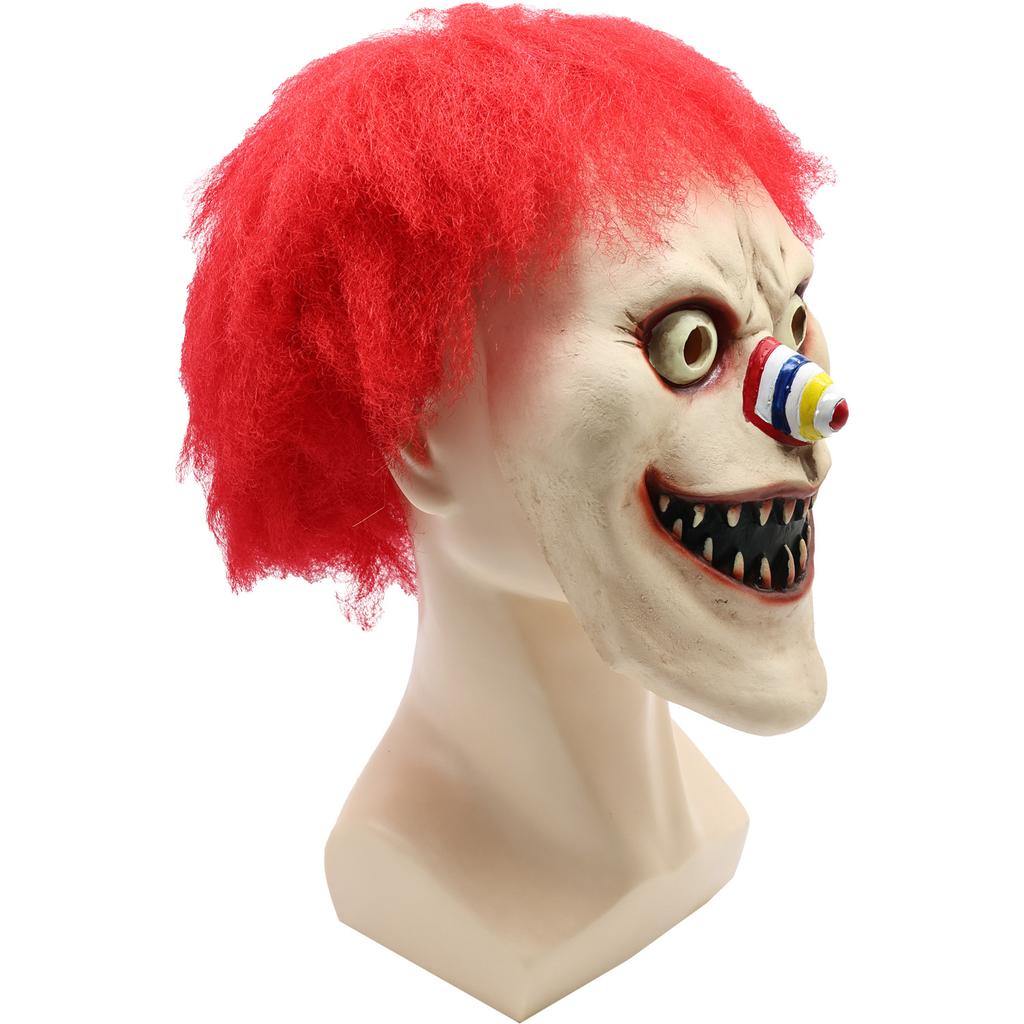 Halloween Devil, Skeleton, Clown, and Vampire Masks—Fun and Spooky Party Headpieces
