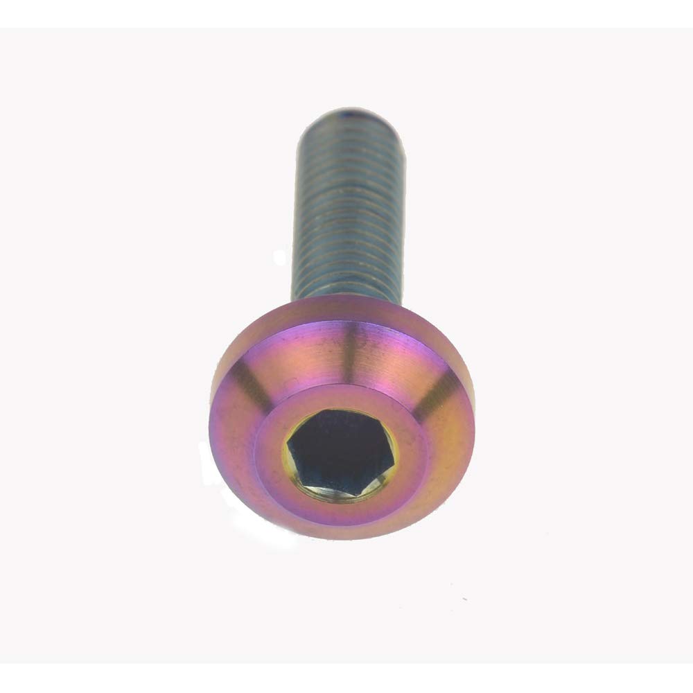 Ruifu Titanium Alloy Hexagon Socket M6x12 15 20 25 30