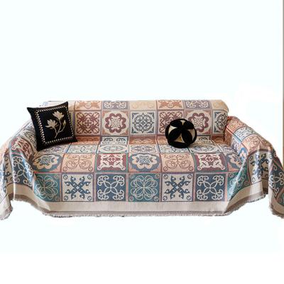 New Style Sofa Towel Non-slip and Stain-resistant Ethnic Style One-piece Sofa Cover Full-inclusive Sofa Cover Cloth High-end