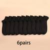 5/16/12 Pairs Of Unisex Solid Color Low-cut Socks, Comfy Breathable Soft Sweat Absorbent Socks For Daily And Outdoor Wearing