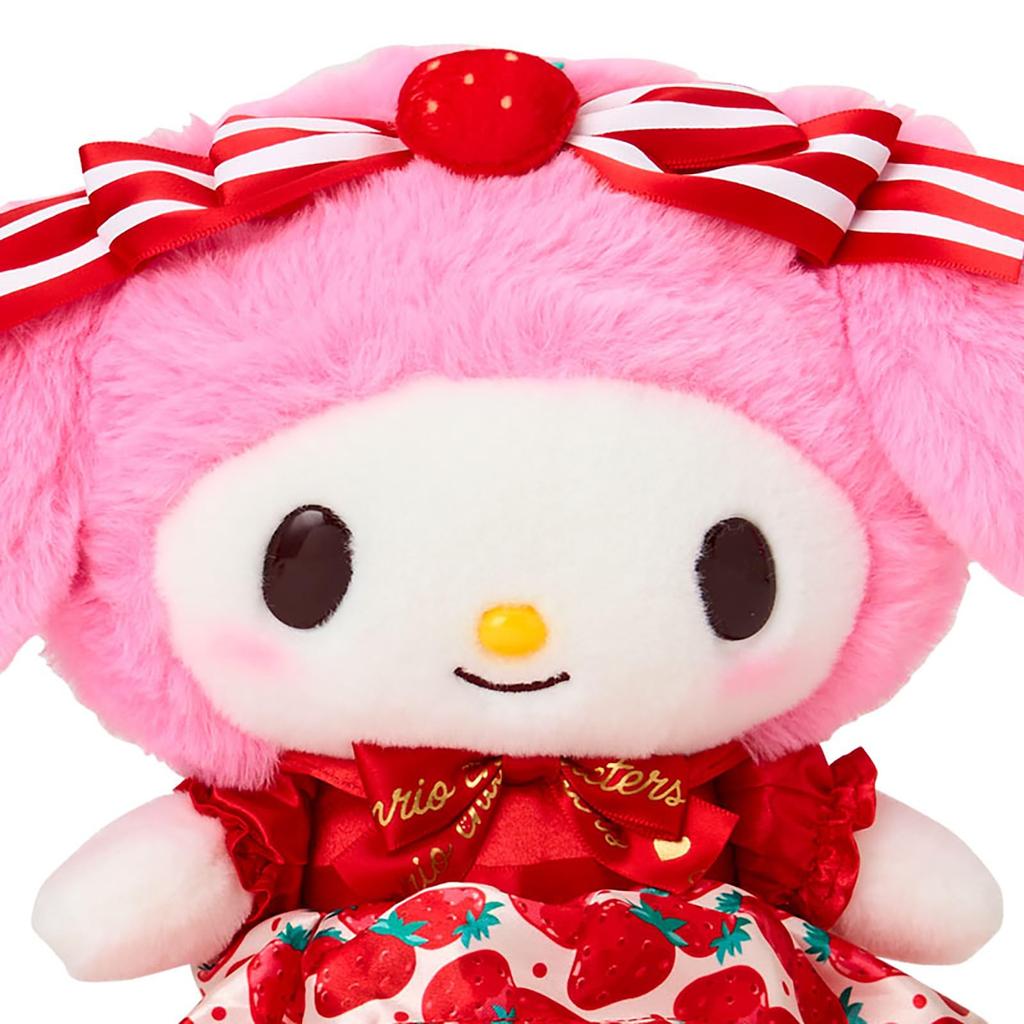 Sanrio Plush Toy (Ichigo Shimbun 50th Anniversary) My Melody PolyesterNylon Ages 3+ Toy 838942