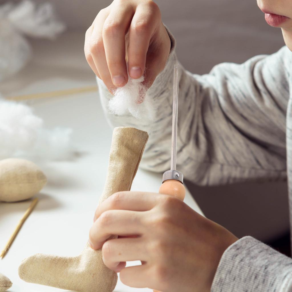 Stuffing Cotton Hand Tool 5Mm Handle Convenient DIY Manual Filling Sewing Supplies Crafting Rerooting Auxiliary Tool