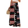 Womens Pants Wide Leg Drawstring High Waist Lounge Pants for Women with Casual Printed Design and Comfortable Fit