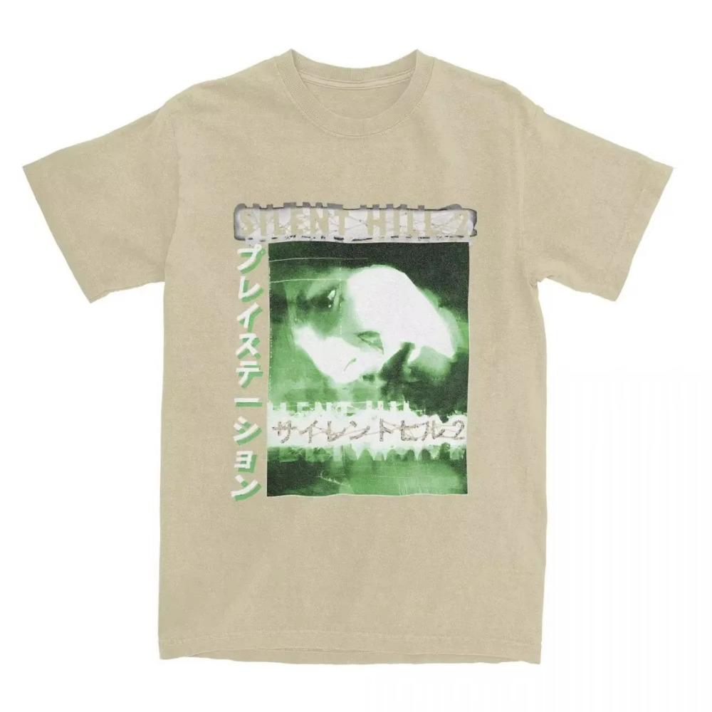 Silent Hill 2 Accessories Shirt Men Women Survival Horror Game Vintage  Printed Tee Shirts