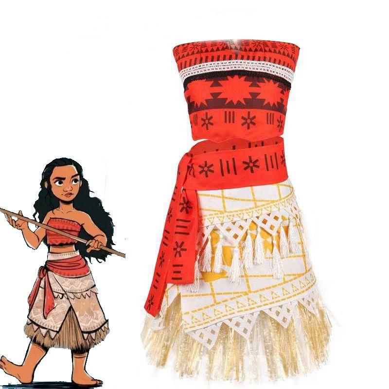 Halloween Costume Moana Princess Moana Cosplay Costume Adult money XXL